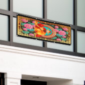 Chinese nieuwjaarbanner spandoek (Buitenkant Gebouw)