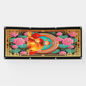 Chinese nieuwjaarbanner spandoek (Horizontaal)