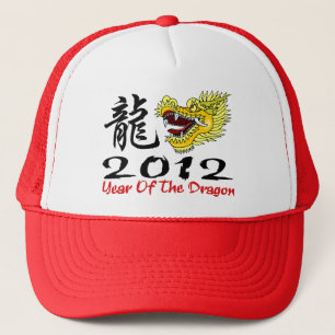 Chinese nieuwjaardraak 2012 trucker pet