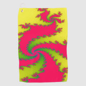 Chinese nieuwjaardraak golfhanddoek (Voorkant)