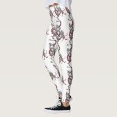 Chinese nieuwjaardraak leggings (Links)