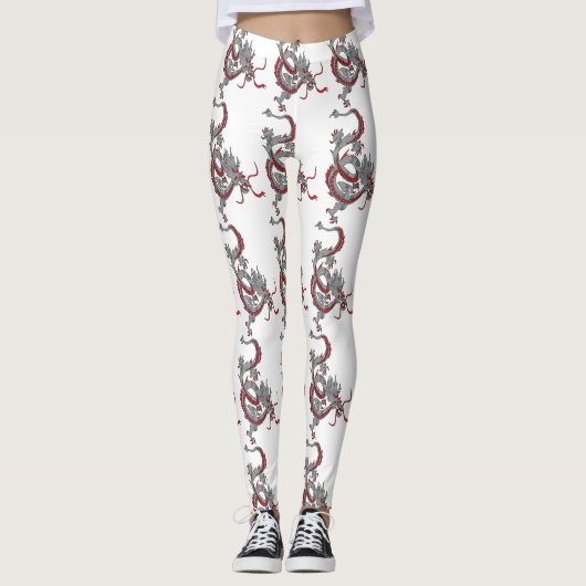 Chinese nieuwjaardraak leggings (Voorkant)