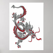 Chinese nieuwjaardraak poster (Voorkant)