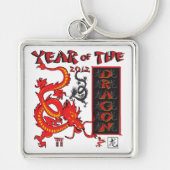 Chinese nieuwjaardraak sleutelhanger (Voorkant)