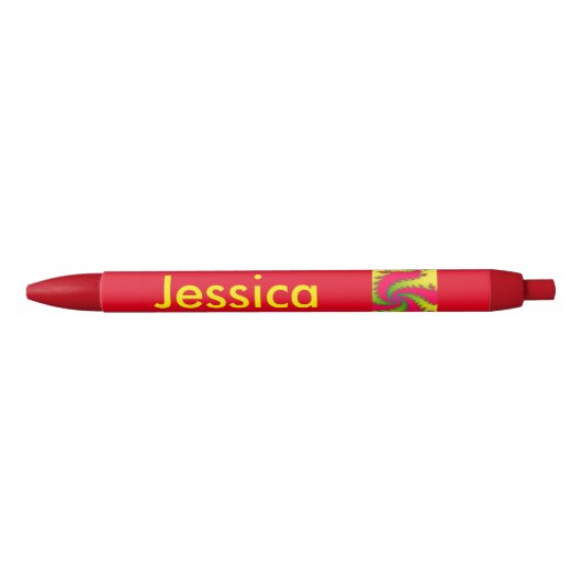 Chinese nieuwjaars Dragon Fractal Personalized Pen (Voorkant)