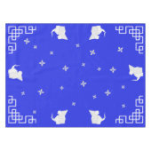 Chinese nieuwjaars origami ratten en sterren tafelkleed (Voorkant (Horizontaal))