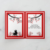 Chinese nieuwjaarsavond 2021 feestdagen kaart (Binnen)