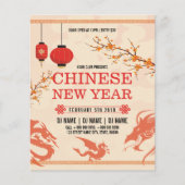 Chinese nieuwjaarsbrochure flyer (Voorkant)