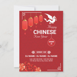 Chinese nieuwjaarsbrochure kaart