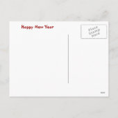 Chinese nieuwjaarsFirecrackers Feestdagenkaart (Achterkant)