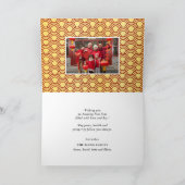 Chinese nieuwjaarsfoto | Festive Lantern Greeting Feestdagen Kaart (Binnen)