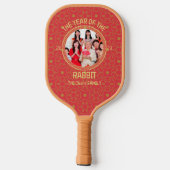 Chinese nieuwjaarsfoto van de aangepaste moderne f pickleball paddle (Achterkant)