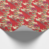 chinese nieuwjaarshond cadeaupapier (Hoek)