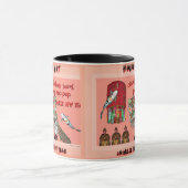 Chinese nieuwjaarskunst Mok Haiku (Midden)