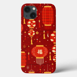 Chinese nieuwjaarslampen Case-Mate iPhone case