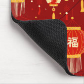 Chinese nieuwjaarslampen muismat (Hoek)