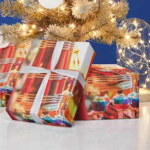 Chinese nieuwjaarslampions cadeaupapier