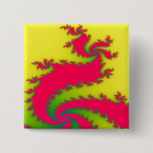 Chinese nieuwjaarslanddrakenfractale Button