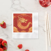 Chinese nieuwjaarspartij servet (Insitu)