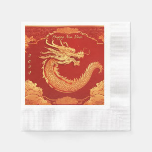 Chinese nieuwjaarspartij servet