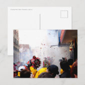 Chinese nieuwjaarstechnici & luiers briefkaart (Voorkant / Achterkant)