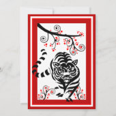 Chinese nieuwjaarstijger in 2022 kaart (Achterkant)