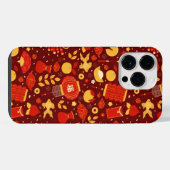 Chinese Nieuwjaarsviering Rood iPhone Hoesje (Achterkant horizontaal)