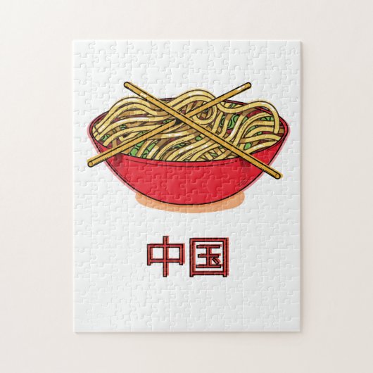 Chinese Noedels Legpuzzel (Verticaal)