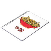 Chinese Noedels Notitieboek (Linkerzijde)