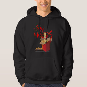 Chinese Noodles VERZENDEN NOODS Aziatisch Voedsel Hoodie