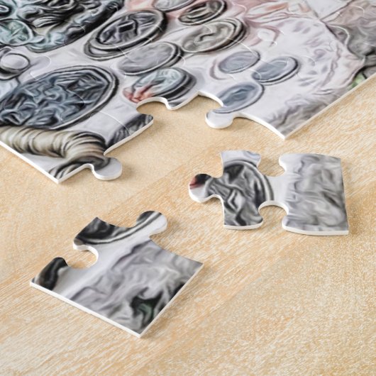 Chinese objecten Verborgen object Jigzaag Puzzle Legpuzzel (Zijkant)