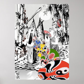 Chinese opera poster