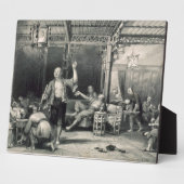 Chinese opiumrokers uit 'China in een reeks van Fotoplaat (Zijkant)