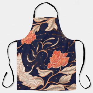 Chinese, oude, mooie bladen schort