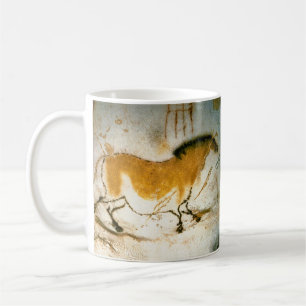 Chinese Paard,Lascaux Prehistorische Grotte Schild Koffiemok