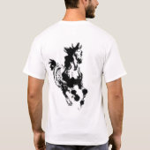 chinese paarden t-shirt (Achterkant)