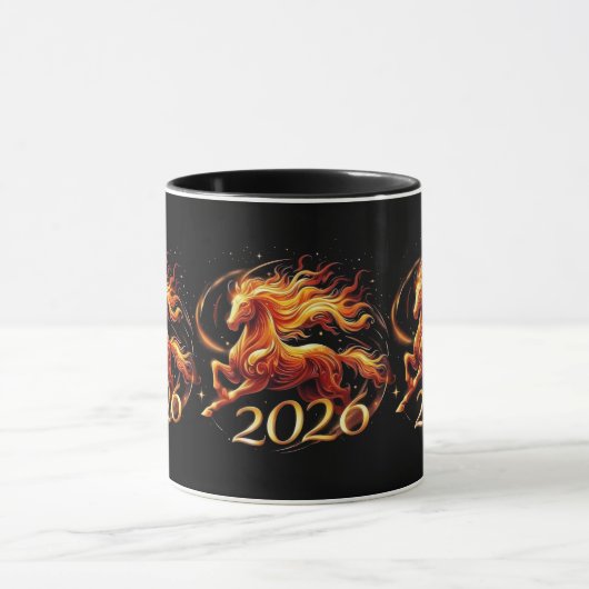 Chinese Paardenjaar 2026-vieringen Mok (Midden)