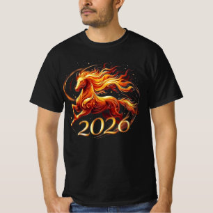 Chinese Paardenjaar 2026-vieringen T-shirt