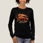 Chinese Paardenjaar 2026-vieringen Tri-Blend Shirt (Voorkant)