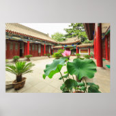 Chinese pagode interieur poster (Voorkant)
