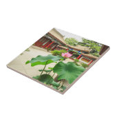 Chinese pagode interieur tegeltje (Zijkant)