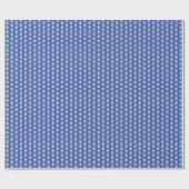 Chinese pagodes (op blauw) cadeaupapier (Vlak)