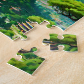 Chinese Palace Vallei Legpuzzel (Zijkant)