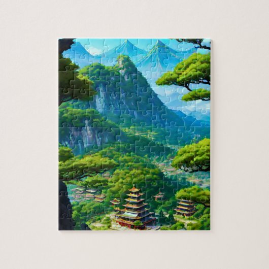 Chinese Palace Vallei Legpuzzel (Verticaal)