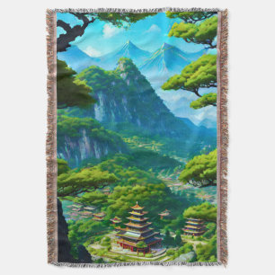 Chinese Palace Valley  Deken