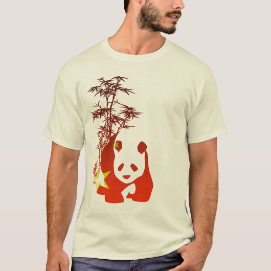 Chinese Panda T-shirt (Voorkant)