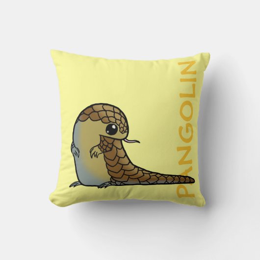 Chinese pangolin Pillow Kussen (Voorkant)