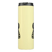 Chinese Papercut Earth Dog Year 2018 Thermal T Thermosbeker (Achterkant)