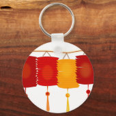 Chinese papierlantaarns sleutelhanger (Voorkant)