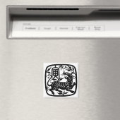 Chinese papiersnijder magneet (Insitu (Vaatwasser))